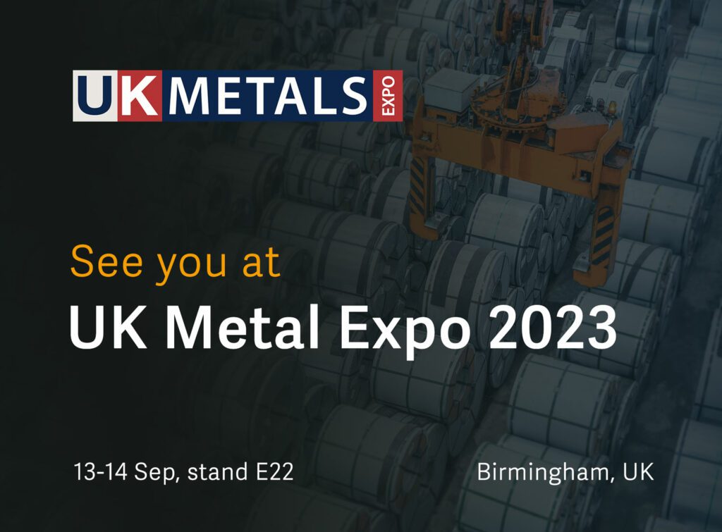 Partecipiamo alla UK Metal Expo 2023 a Birmingham