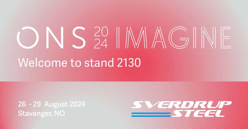 Sverdrup Steel ONS 24'e katılıyor
